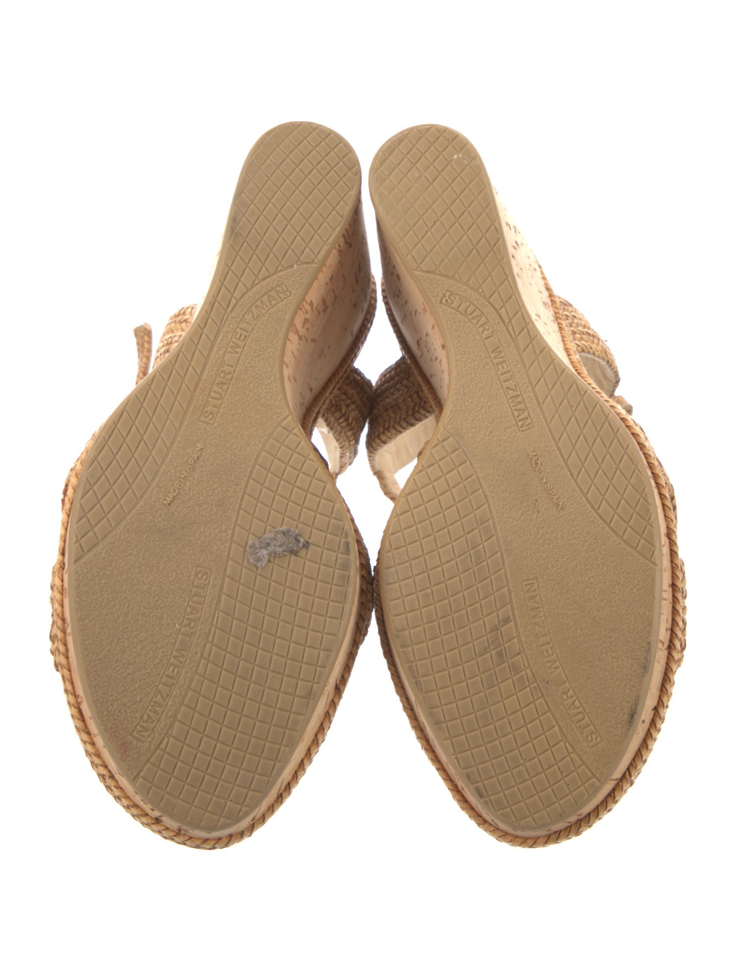 Stuart Weitzman Braided Accents Espadrilles