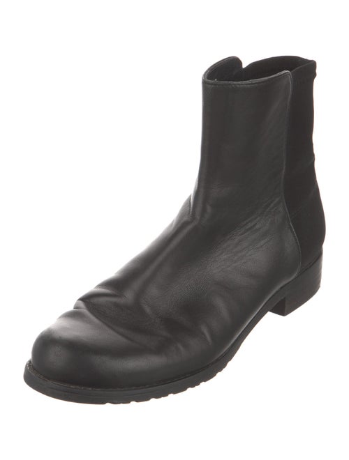 Stuart Weitzman Leather Chelsea Boots
