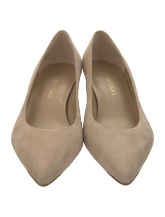Stuart Weitzman Suede Pumps