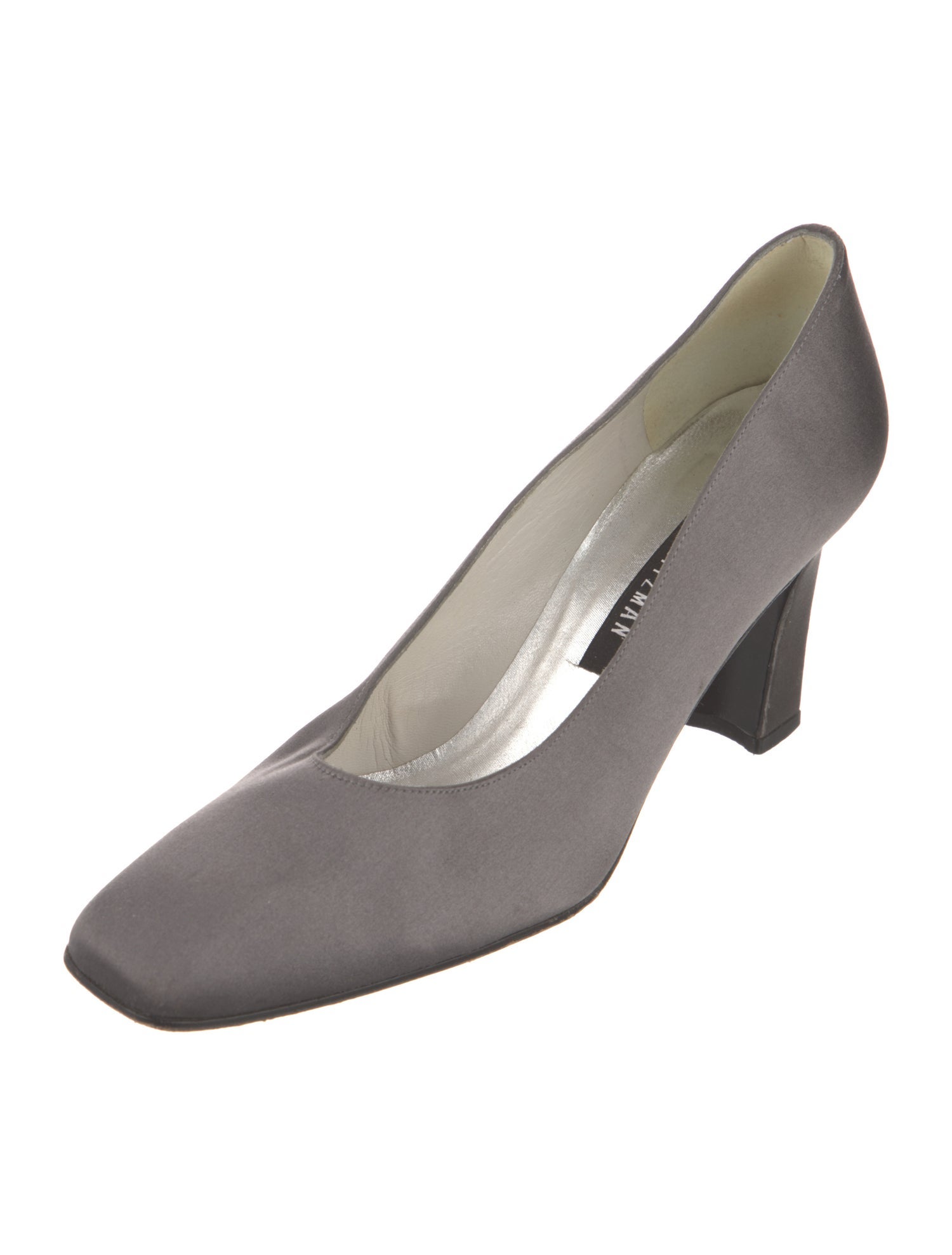 Stuart Weitzman Vintage Satin Pumps