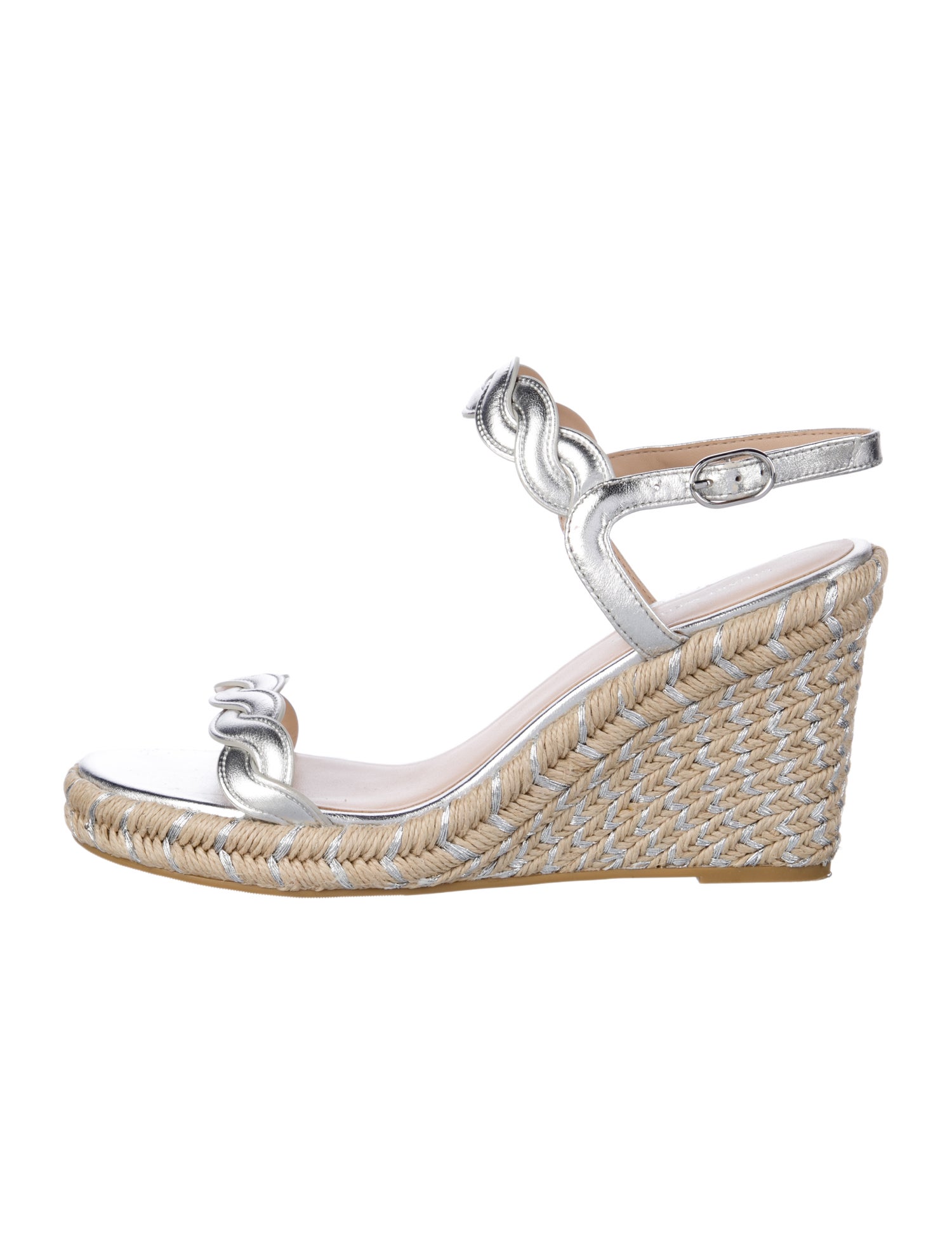 Stuart Weitzman Leather Espadrilles