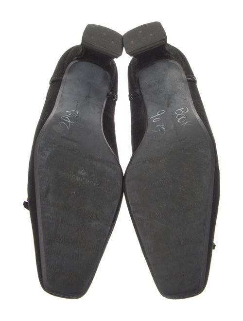 Stuart Weitzman Suede Tassel Accents Pumps