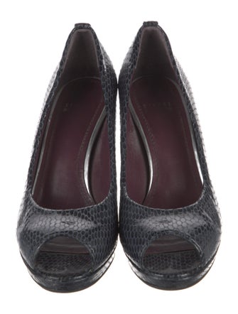 Stuart Weitzman Snakeskin Pumps