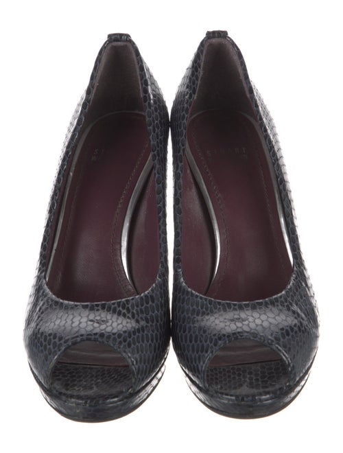 Stuart Weitzman Snakeskin Pumps