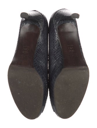 Stuart Weitzman Snakeskin Pumps