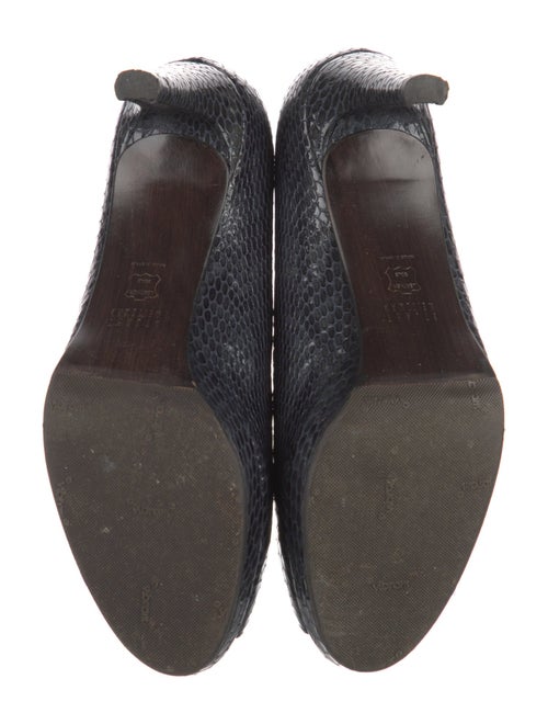 Stuart Weitzman Snakeskin Pumps