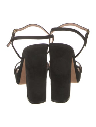 Stuart Weitzman Suede Sandals