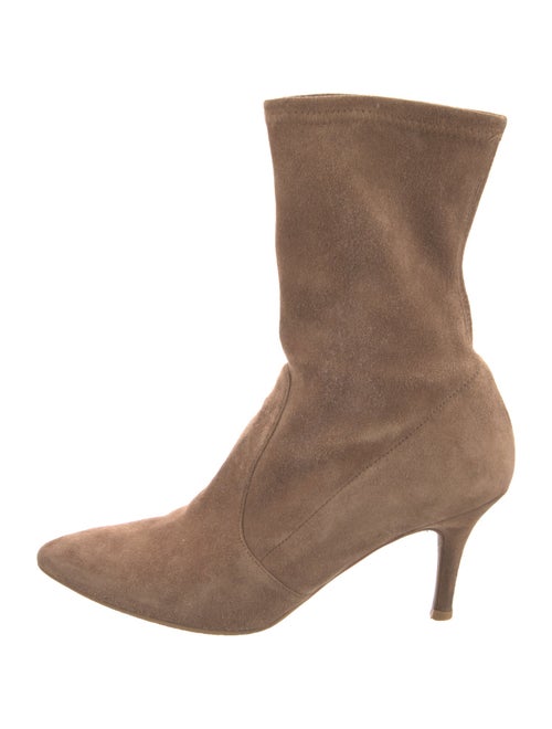 Stuart Weitzman Suede Sock Boots