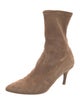Stuart Weitzman Suede Sock Boots