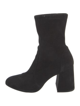 Stuart Weitzman Suede Sock Boots