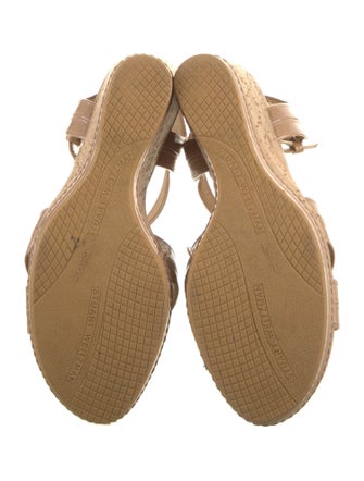 Stuart Weitzman Patent Leather Slides