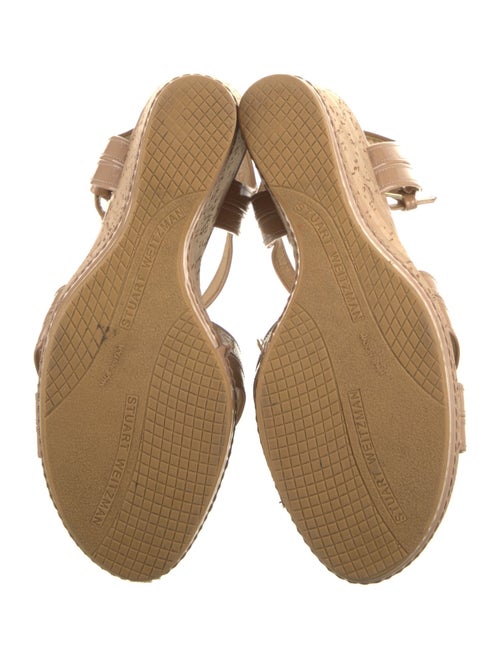 Stuart Weitzman Patent Leather Slides