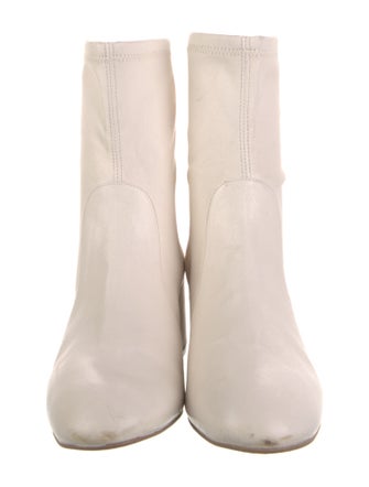 Stuart Weitzman Leather Sock Boots