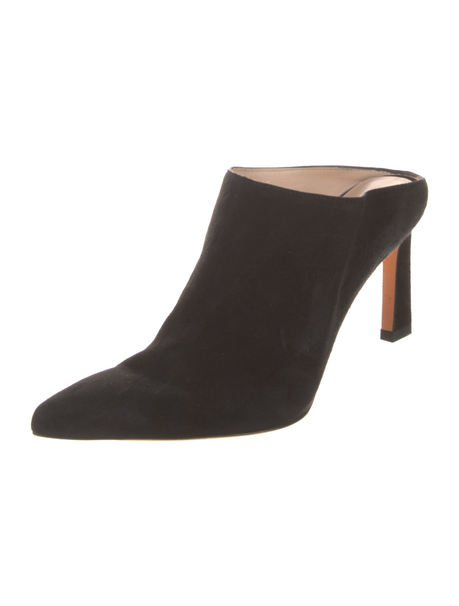 Stuart Weitzman Suede Mules