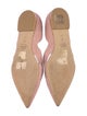 Stuart Weitzman Suede D'Orsay Flats