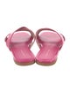 Stuart Weitzman Leather Slides