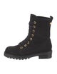 Stuart Weitzman Suede Combat Boots