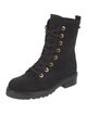 Stuart Weitzman Suede Combat Boots