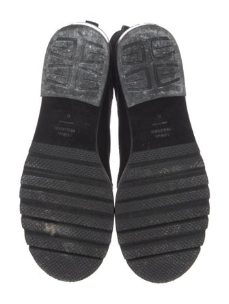 Stuart Weitzman Suede Combat Boots