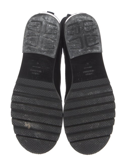 Stuart Weitzman Suede Combat Boots