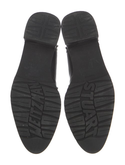 Stuart Weitzman Leather Studded Accents Boots