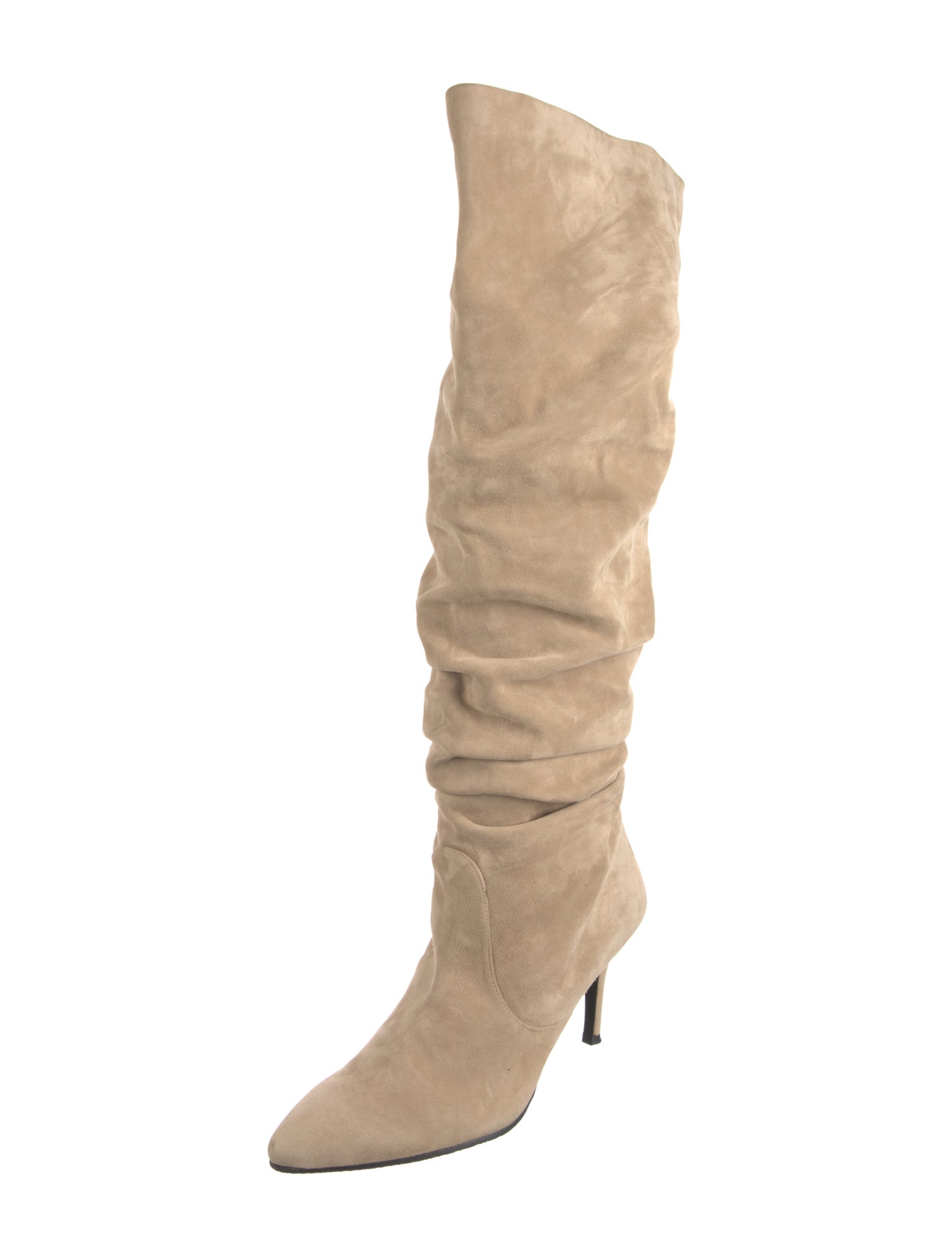 Stuart Weitzman Suede Slouch Boots