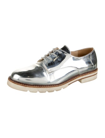 Stuart Weitzman Patent Leather Oxfords