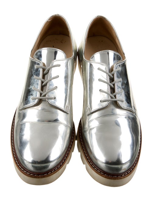 Stuart Weitzman Patent Leather Oxfords