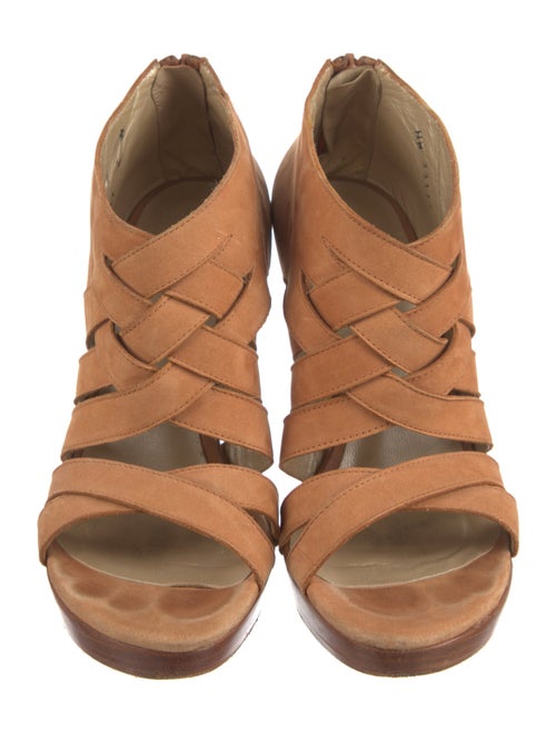 Stuart Weitzman Suede Animal Print Pumps