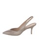 Stuart Weitzman Glitter Slingback Pumps