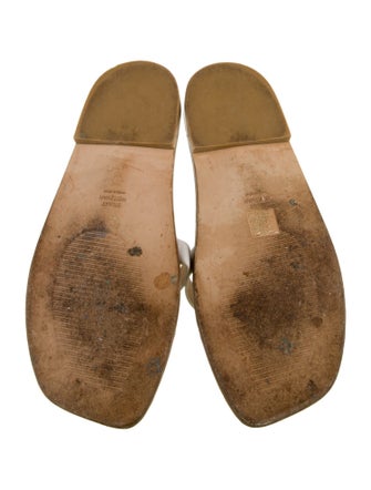 Stuart Weitzman Leather Slides