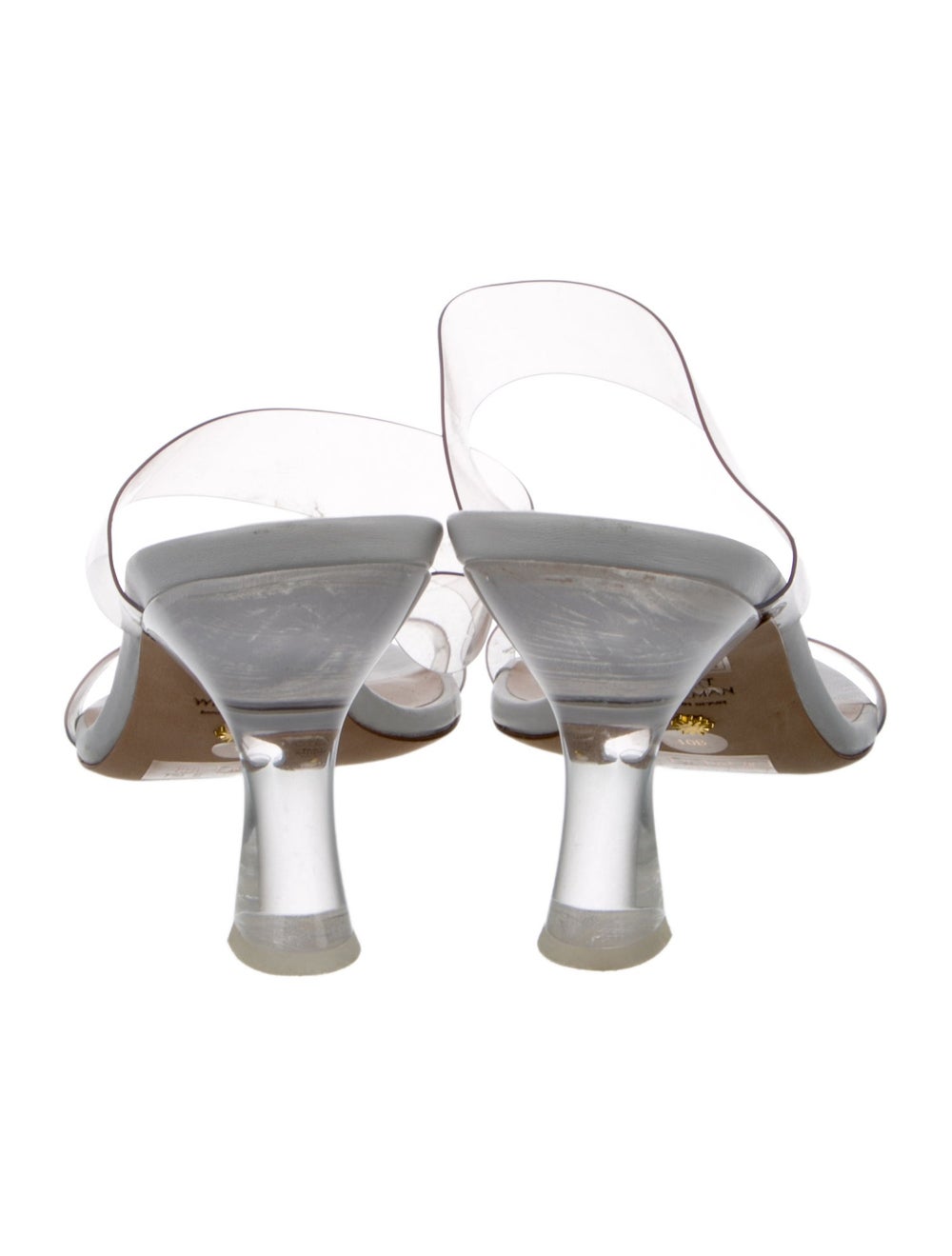Stuart Weitzman PVC Slides Clear - image 4