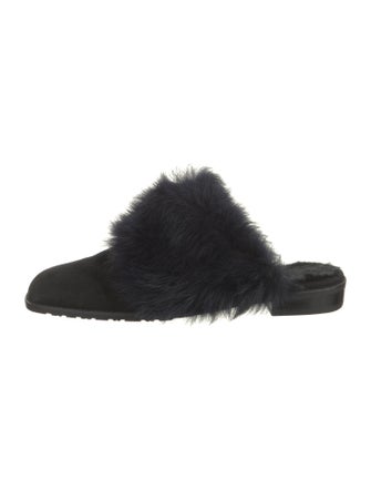 Stuart Weitzman Suede Mules