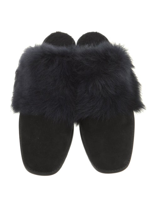 Stuart Weitzman Suede Mules