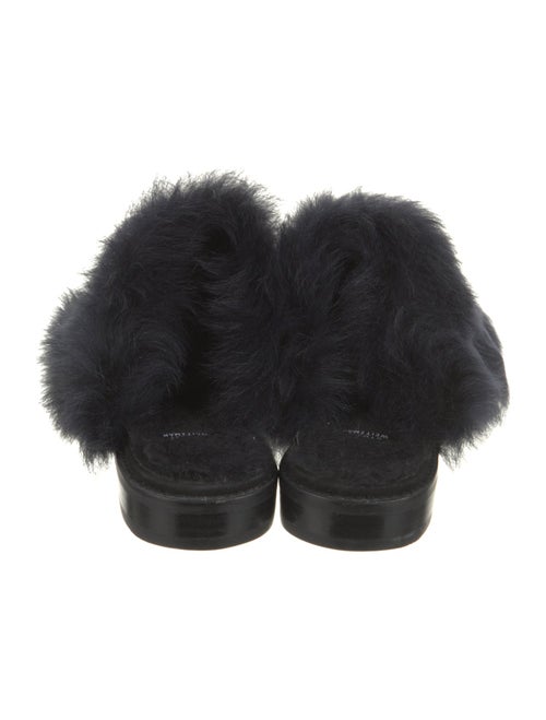 Stuart Weitzman Suede Mules