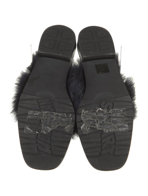 Stuart Weitzman Suede Mules