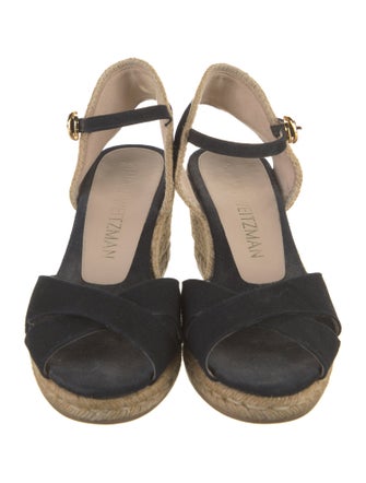 Stuart Weitzman Jute Braided Accents Espadrilles