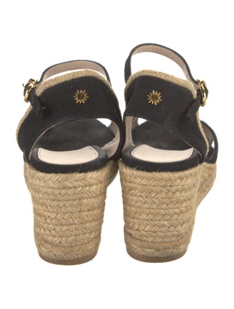 Stuart Weitzman Jute Braided Accents Espadrilles