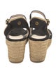 Stuart Weitzman Jute Braided Accents Espadrilles