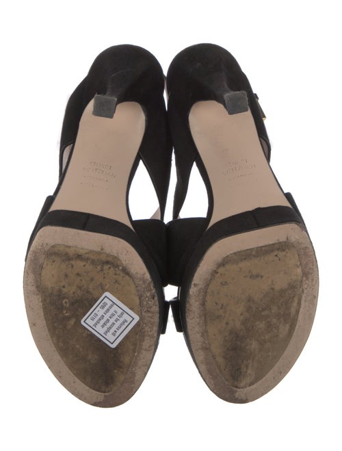Stuart Weitzman Suede Slingback Sandals