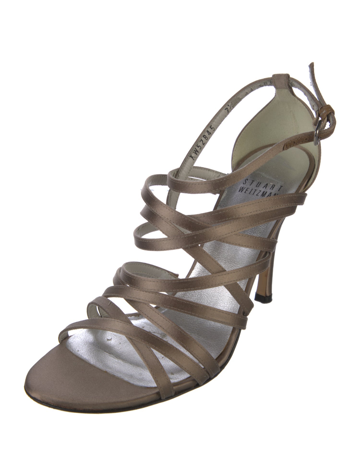 Stuart Weitzman Leather Gladiator Sandals