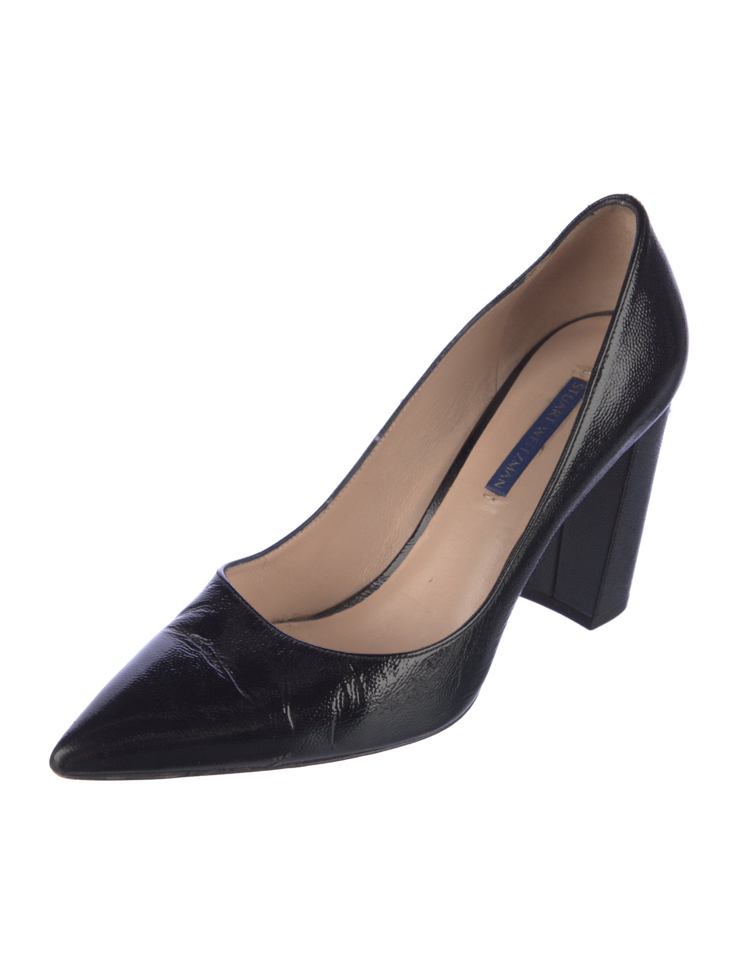 Stuart Weitzman Patent Leather Pumps