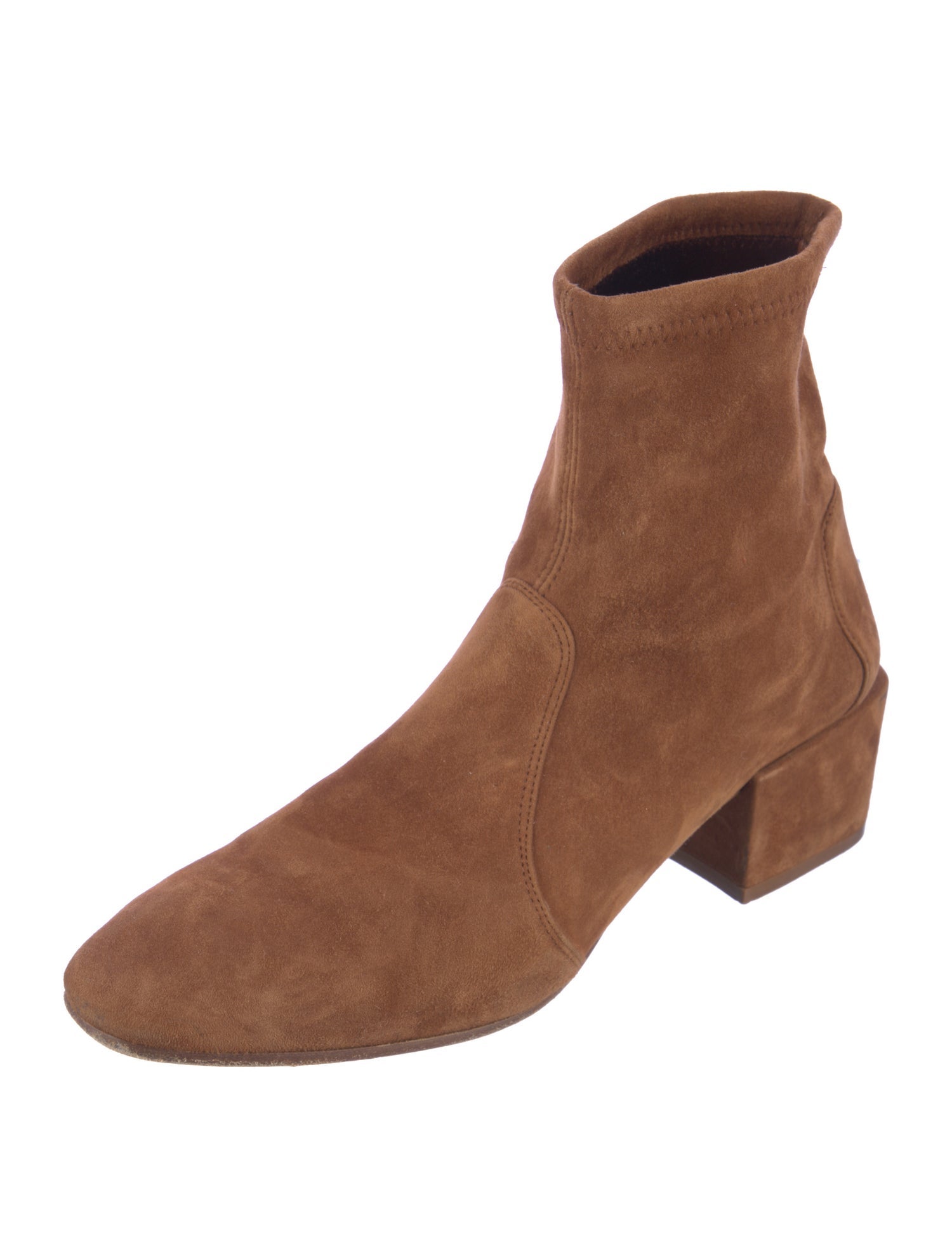 Stuart Weitzman Suede Sock Boots