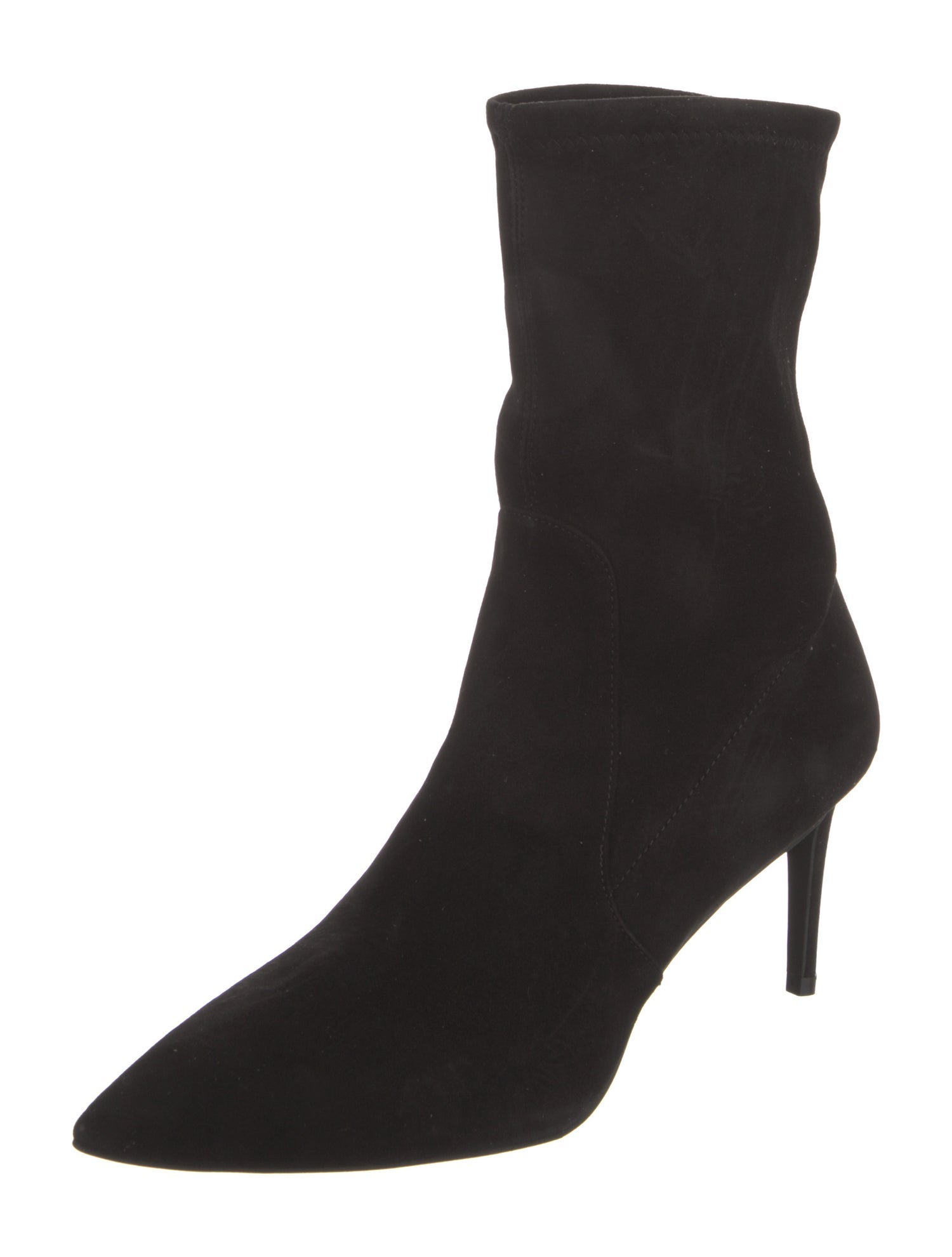 Stuart Weitzman Suede Sock Boots