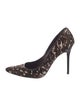 Stuart Weitzman Ponyhair Animal Print Pumps