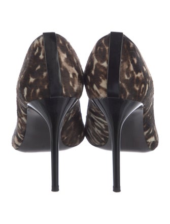Stuart Weitzman Ponyhair Animal Print Pumps