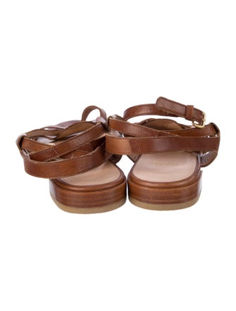 Stuart Weitzman Leather Flats