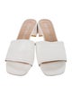 Stuart Weitzman Leather Slides