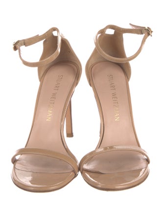 Stuart Weitzman Patent Leather Sandals