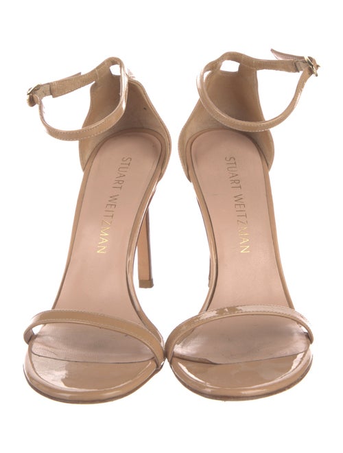 Stuart Weitzman Patent Leather Sandals